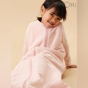 MORI Ribbed Front Opening Sleep Sack 1.5 TOG
